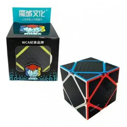 Cubo  Skewb Meilong Fibra Carbono Moyu Speedcube