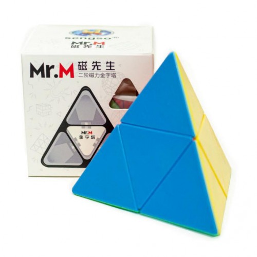 Pyraminx 2*2   MR.Magnetic cube Stickerless SENGSO