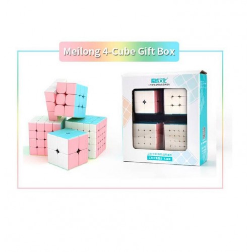 Set Cubos  Moyu Macaron Color Pastel